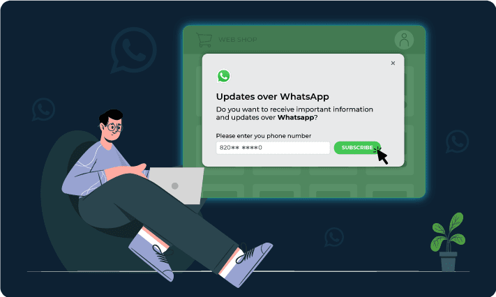 Ways to collect whatsapp business api opt ins