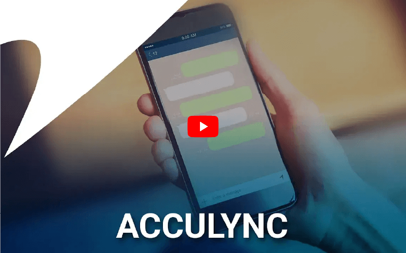 Vea nuestro video sobre Acculync®