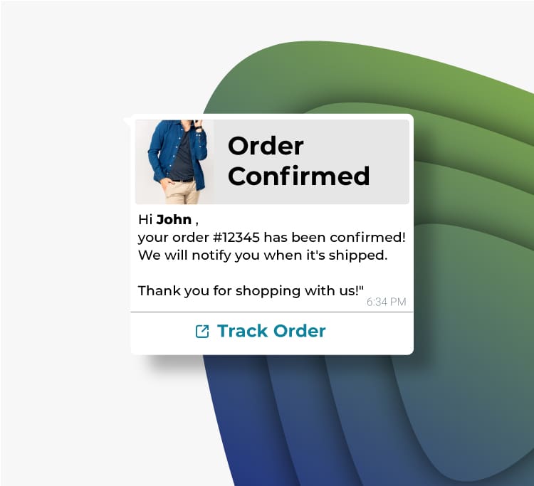 Order confirmation update